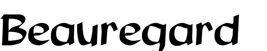 Beauregard Display SSi Schrift Herunterladen Kostenlos