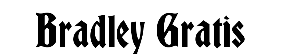 Bradley Gratis Font Download Free
