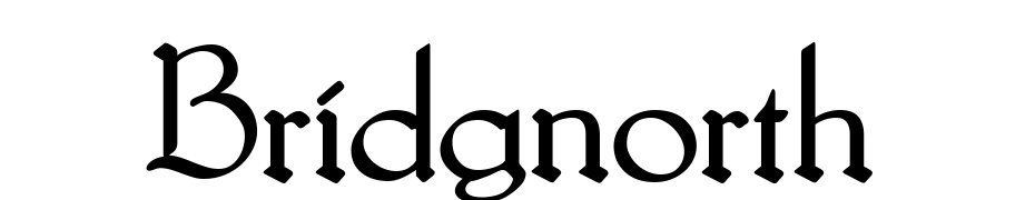 Bridgnorth Font Download Free