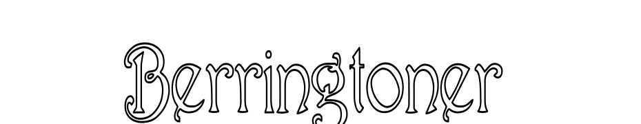 Berringtoner Font Download Free