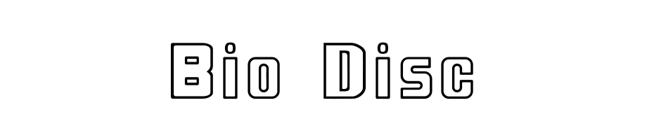 Bio Disc Font Download Free