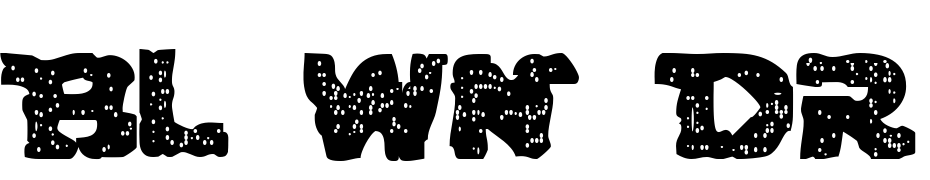 Blown Droid Regular Font Download Free