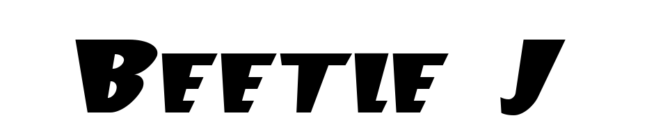 Beetle J Font Download Free