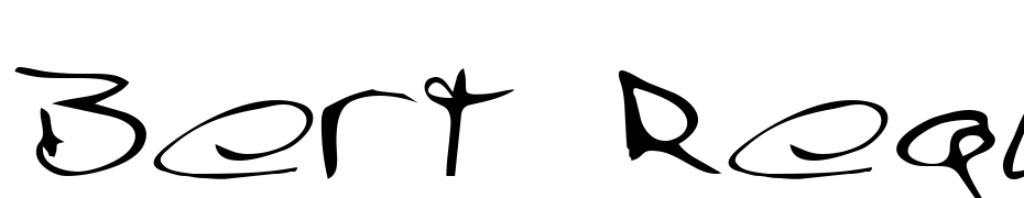 Bert Regular Font Download Free