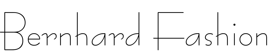 Bernhard Fashion BT Font Download Free