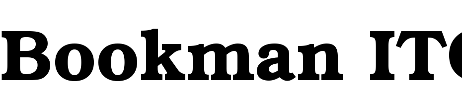 Bookman ITC Demi BT Font Download Free