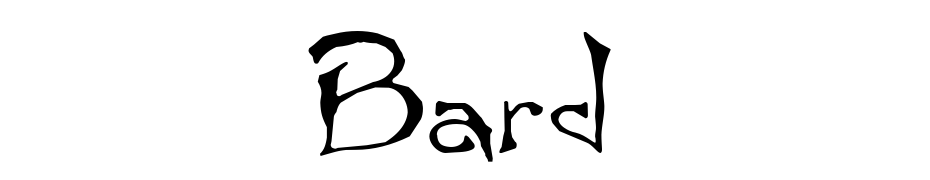 Bard Scarica Caratteri Gratis