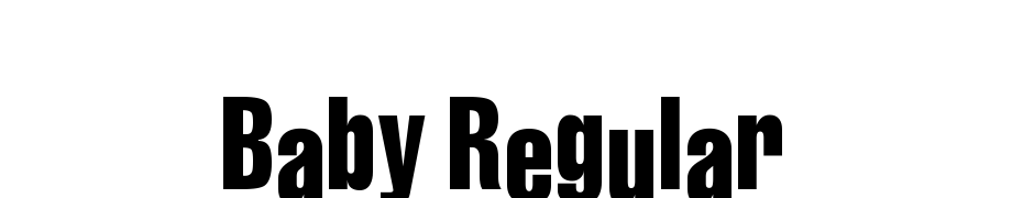 Baby Regular Font Download Free