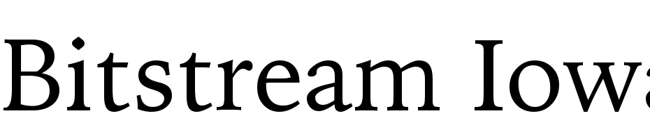 Bitstream Iowan Old Style BT Font Download Free