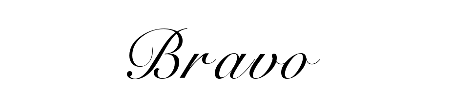 Bravo Script SSK Font Download Free