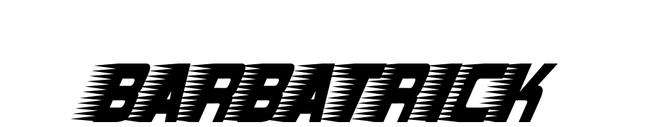 Barbatrick Font Download Free