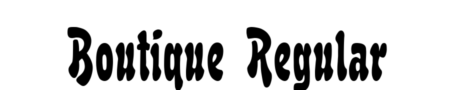 Boutique Regular Font Download Free