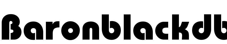 Baron Black DB Bold Font Download Free
