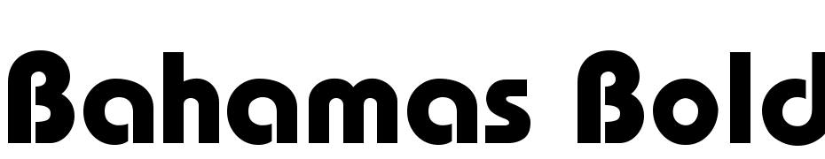 Bahamas Bold Font Download Free