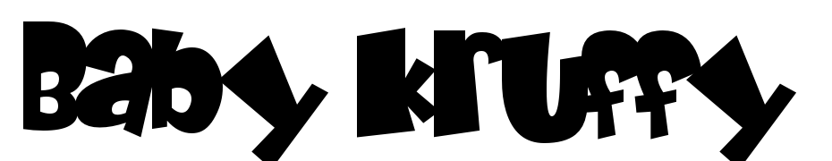 Baby Kruffy Font Download Free