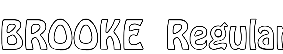 BROOKE Regular Font Download Free