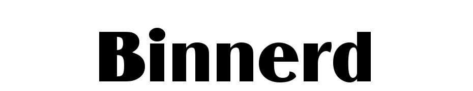 Binner D Font Download Free