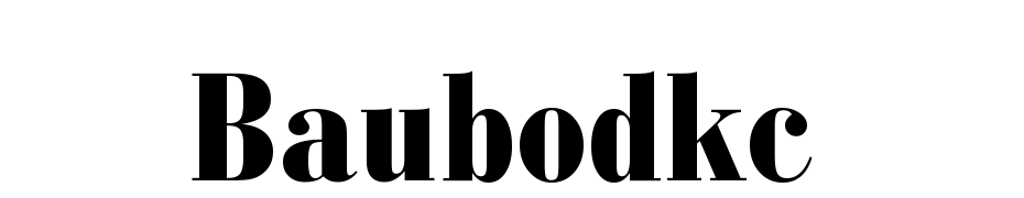 Bauer Bodoni Black Condensed BT Font Download Free