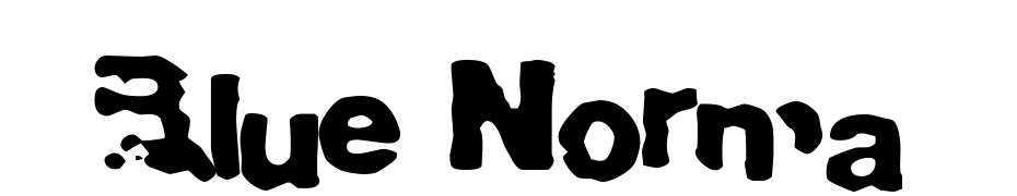 Blue Norma Font Download Free
