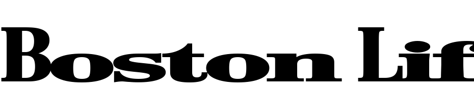 Boston Life Today1 Bold Font Download Free
