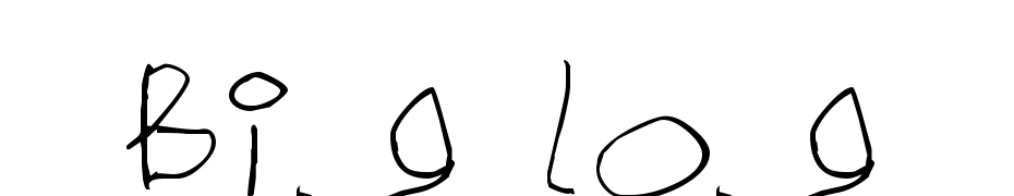Big Log Font Download Free