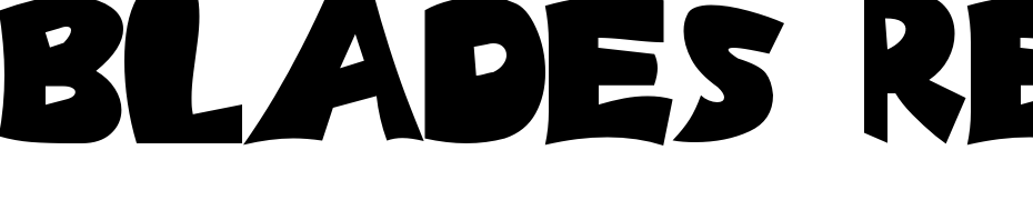 Blades Regular Font Download Free