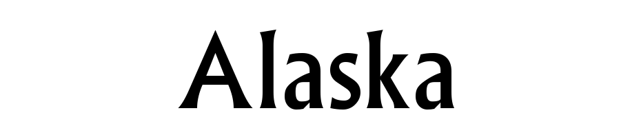 Alaska Scarica Caratteri Gratis