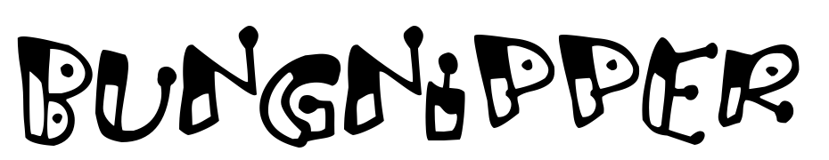 Bungnipper Font Download Free