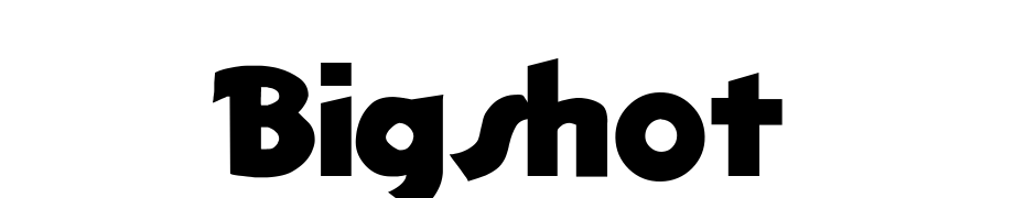 Bigshot Font Download Free