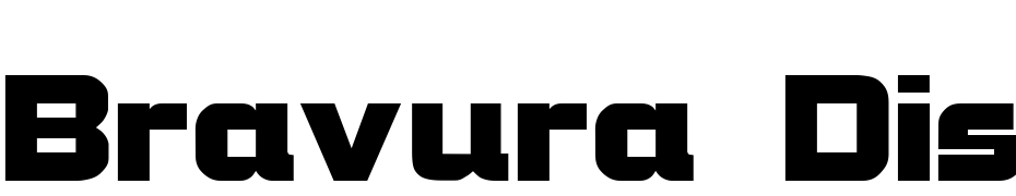 Bravura Display SSi Font Download Free