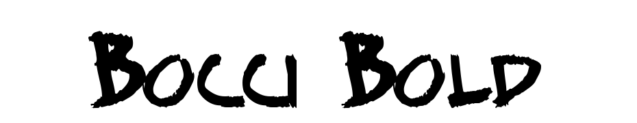 Bocci Bold Font Download Free