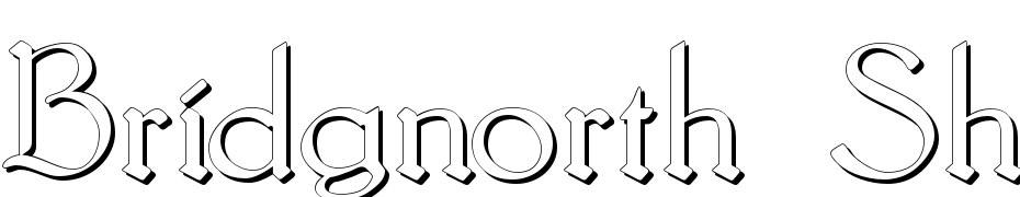 Bridgnorth Shadow Font Download Free