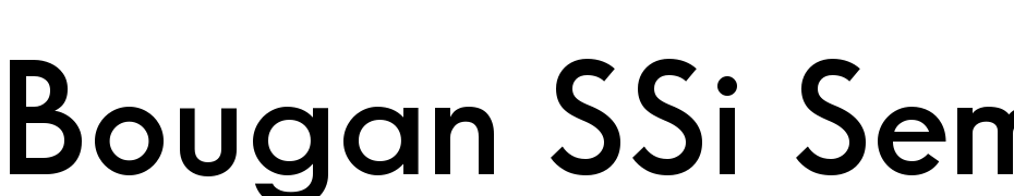 Bougan SSi Semi Bold Font Download Free