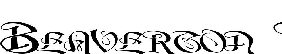 Beaverton Place Regular Font Download Free