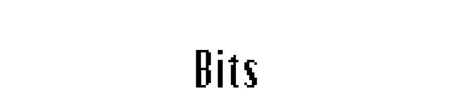 Bits Font Download Free