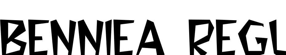 BENNIEA Regular Font Download Free