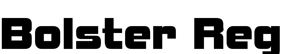 Bolster Regular Font Download Free
