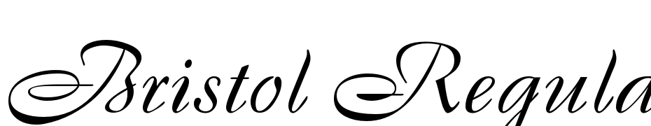 Bristol Regular DB Font Download Free