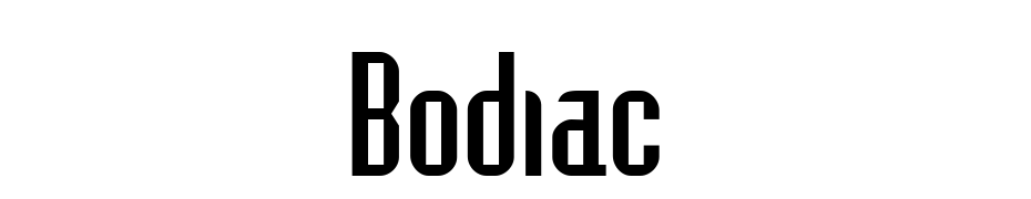 Bodiac Font Download Free