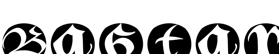 Bastarda Buttons Beta Font Download Free