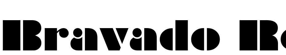 Bravado Regular Font Download Free