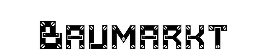 Baumarkt Font Download Free