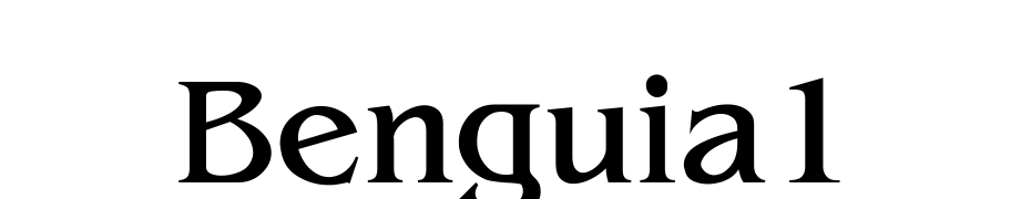 Benguia1 Font Download Free