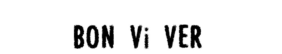 BON Vi VER Font Download Free