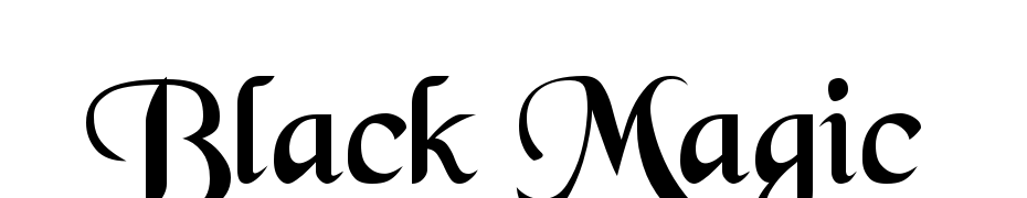 Black Magic Font Download Free