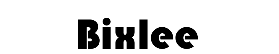 Bixlee Font Download Free