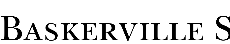 Baskerville Small Caps SSi Small Caps Font Download Free