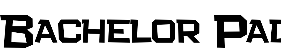 Bachelor Pad JL Font Download Free