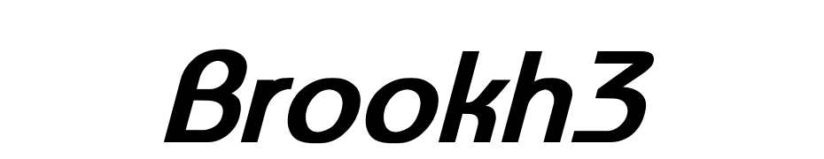 Brookh3 Font Download Free