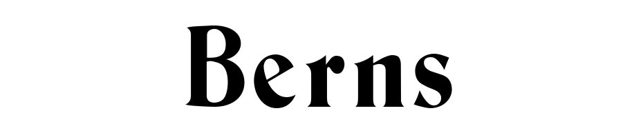 Berns Font Download Free